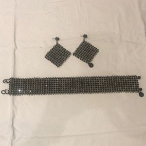 Emporio Armani Earnings and choker